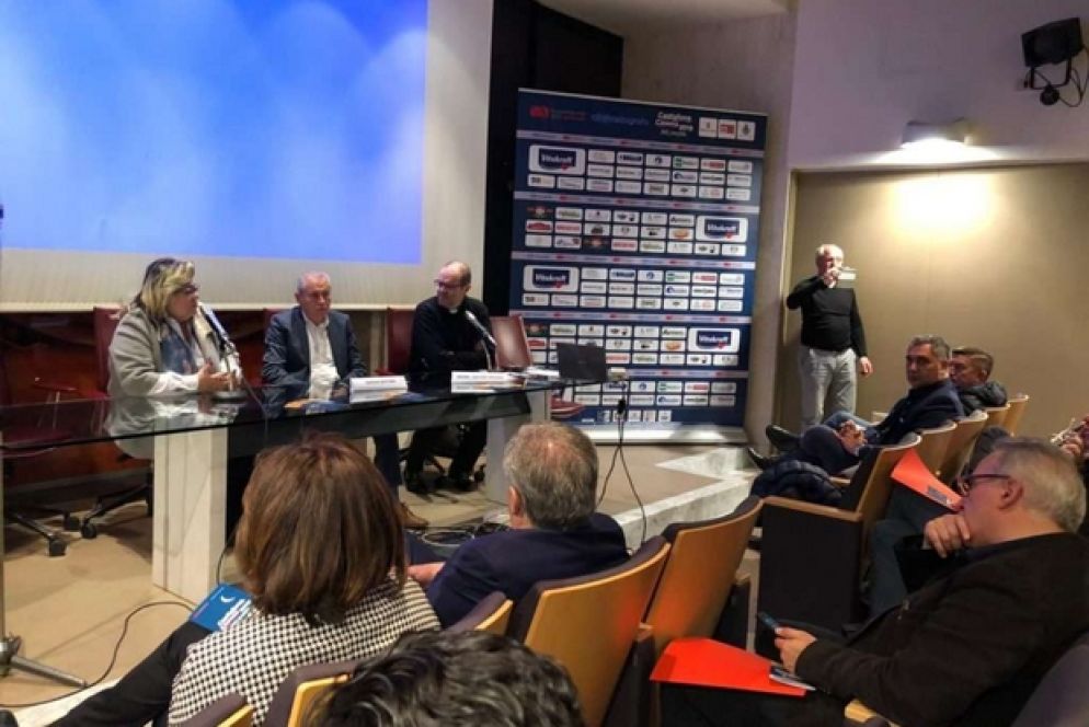 la presentazione di "Castiglione Cinema 2019" con monsignor Davide Milani presidente di Fondazione Ente dello Spettacolo