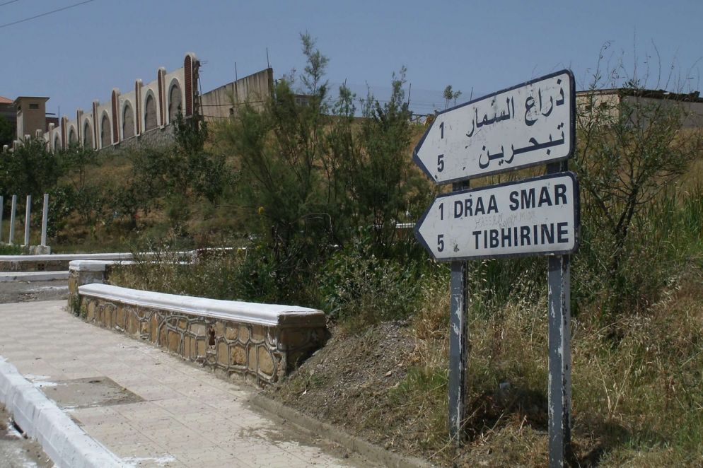 La strada verso il monastero di Tibhirine - .