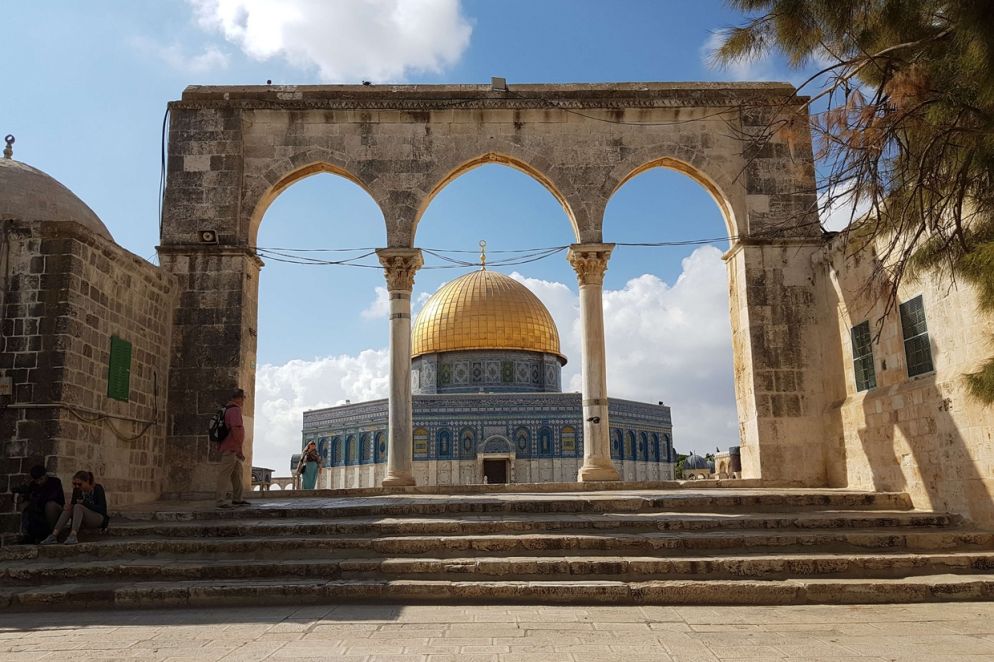 La spianata delle moschee a Gerusalemme (foto Gambassi)