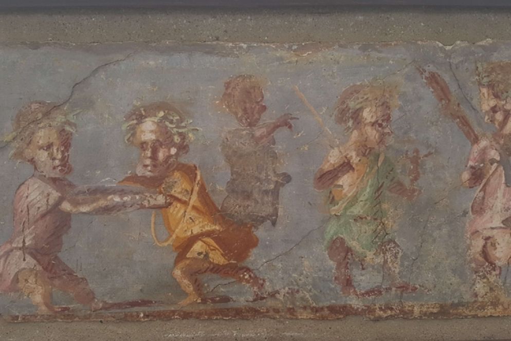 Pompei, scena di pigmei (45-79 d.C.)