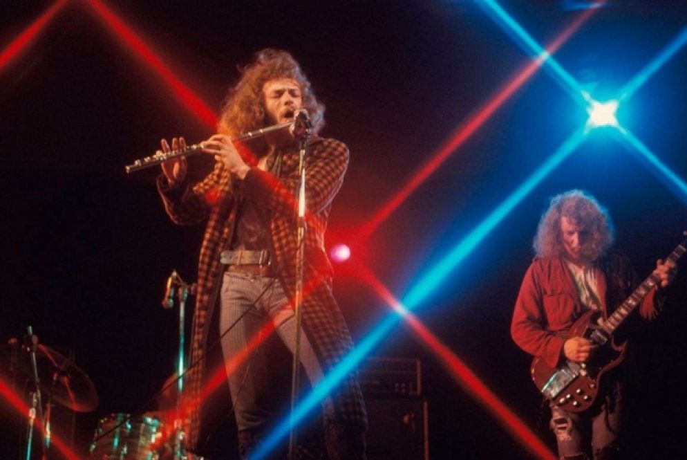 Il musicista in una foto del periodo “sessantottino”