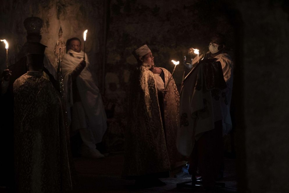 Deir es-Sultan, a Gerusalemme, Israele