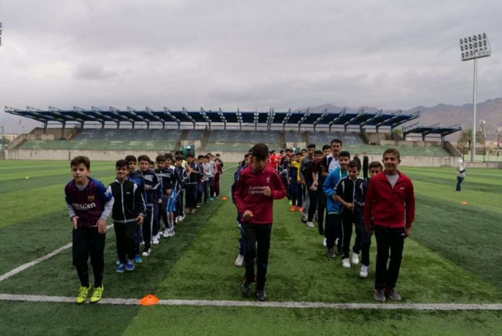 Special guest della presentazione, i campioni del mondo Simone Perrotta e Damiano Tommasi. Aldo Gianfrate Fondazione AVSI Giordania
