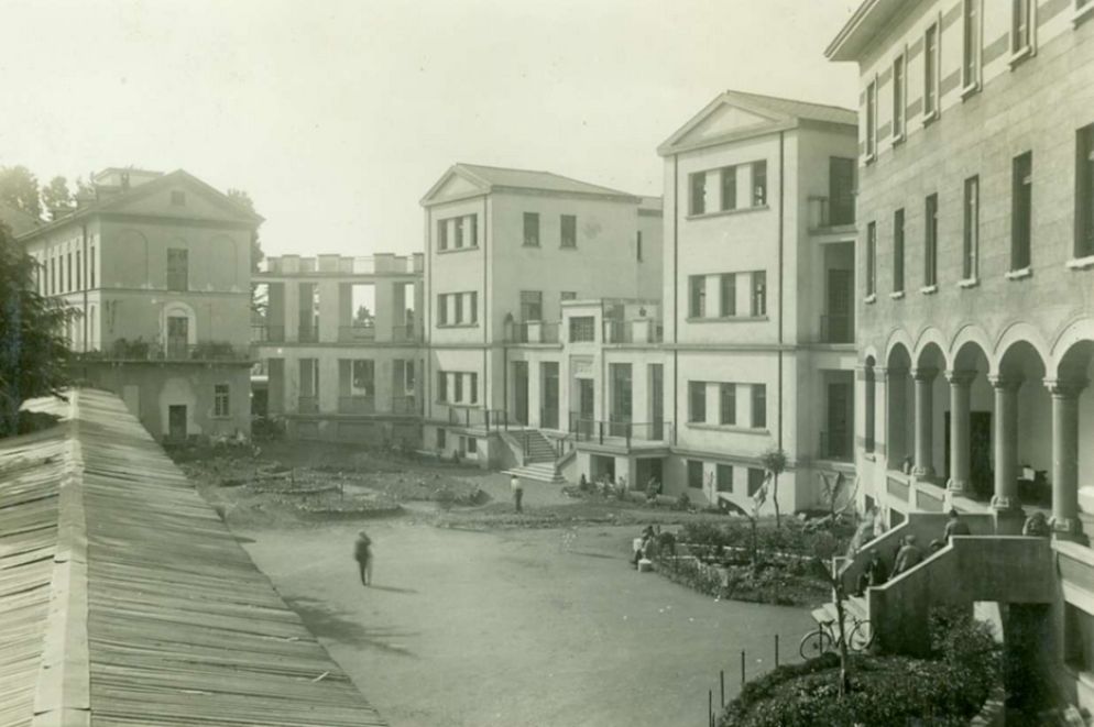 Alcuni edifici della Sacra Famiglia nel 1932