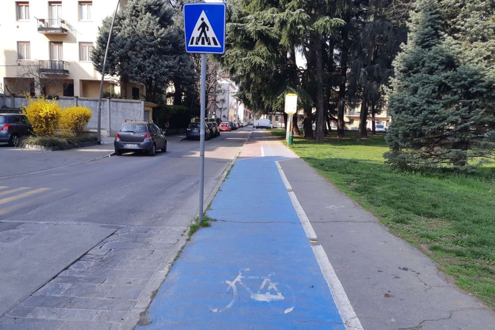 Pista ciclabile a Bresso - Francesco Riccardi