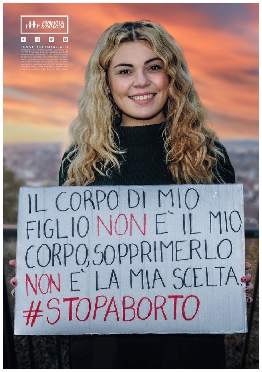 Il manifesto censurato a Reggia Calabria - Pro Famiglia e Vita