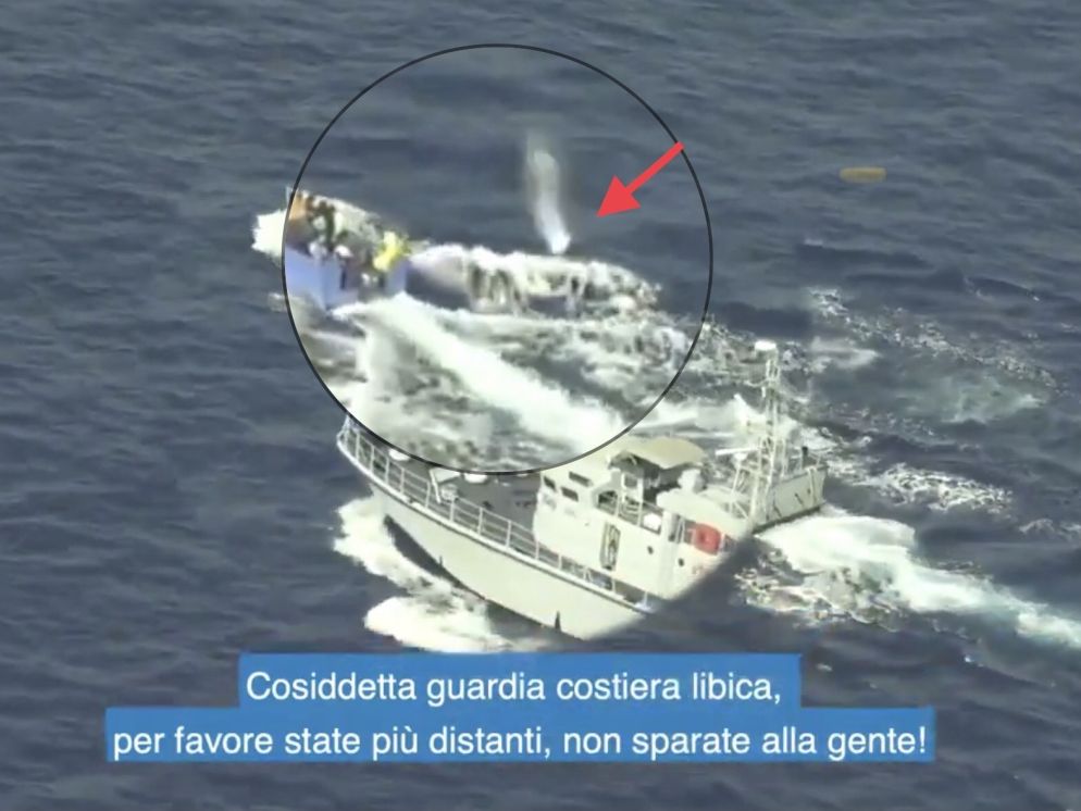 L'aggressione della motovedetta libica su cui indaga la procura di Agrigento - Seabird / Sea Watch