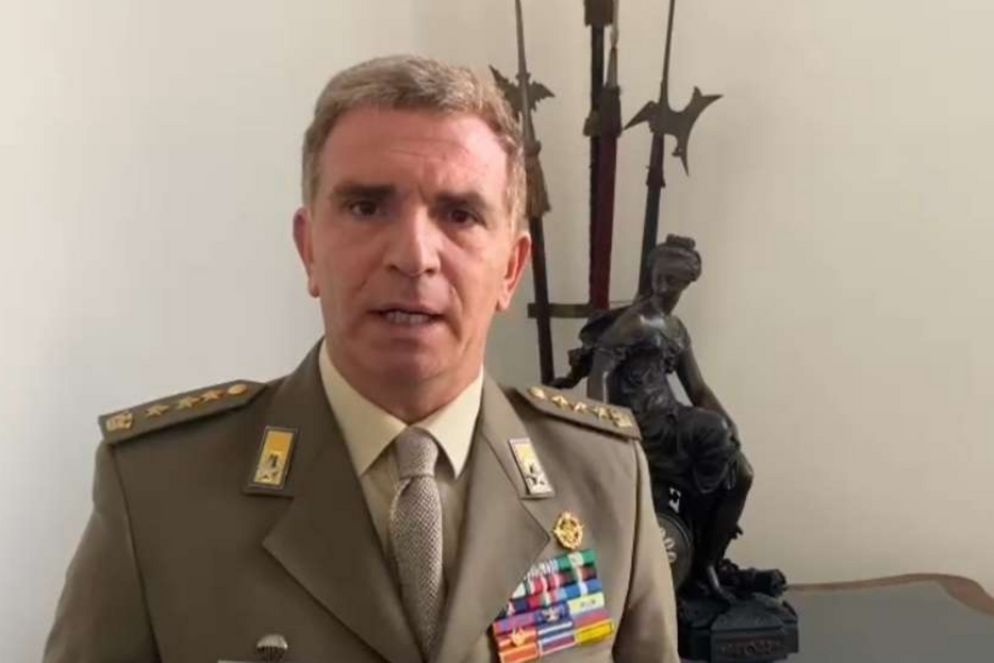 Il colonnello Fabrizio Giardini, Ufficio Storico dello Stato Maggiore dell'Esercito italiano