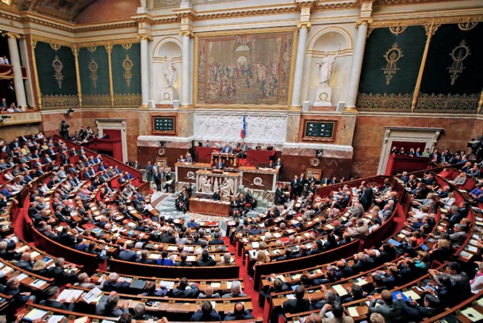 L'assemblea Nazionale di Parigi