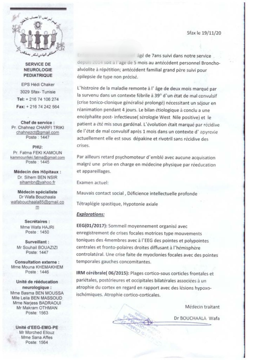 La cartella clinica del piccolo - .