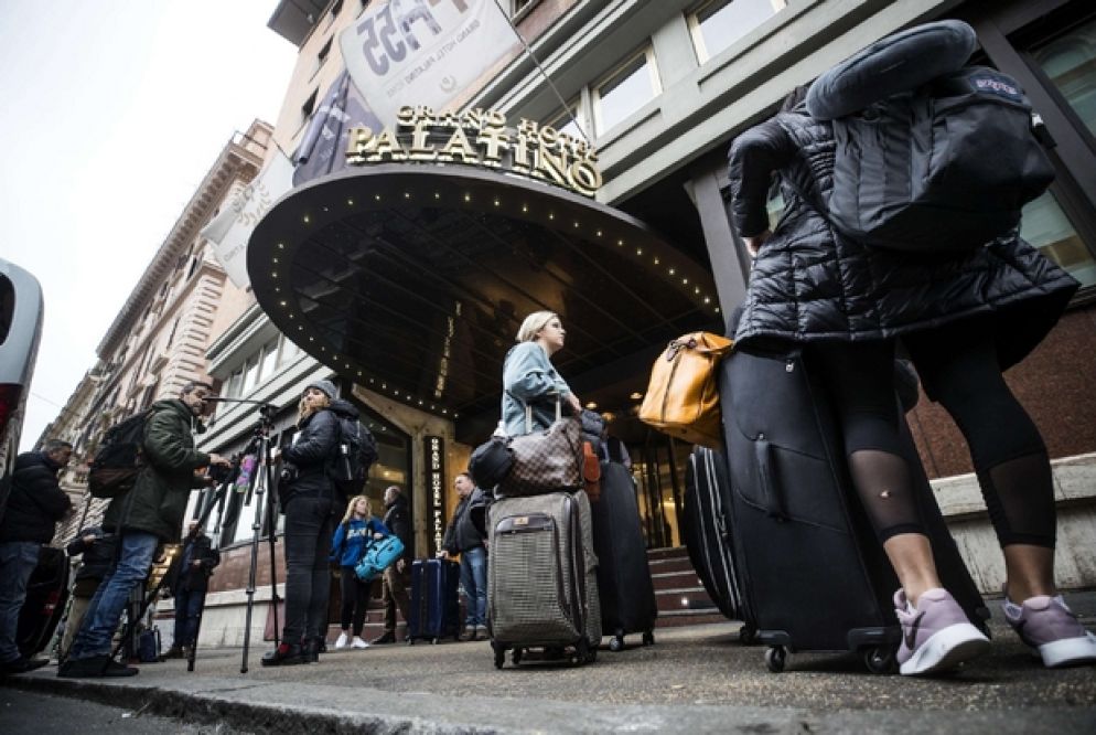 L'hotel Palatino a Roma - Ansa