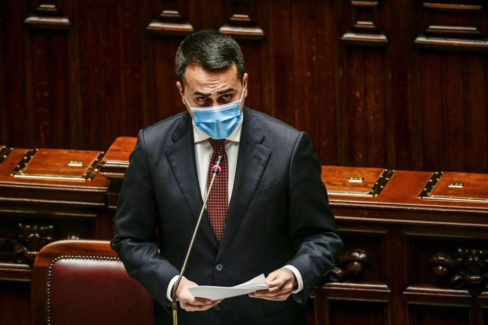 Il ministro degli Esteri Di Maio riferisce in Parlamento - Reuters