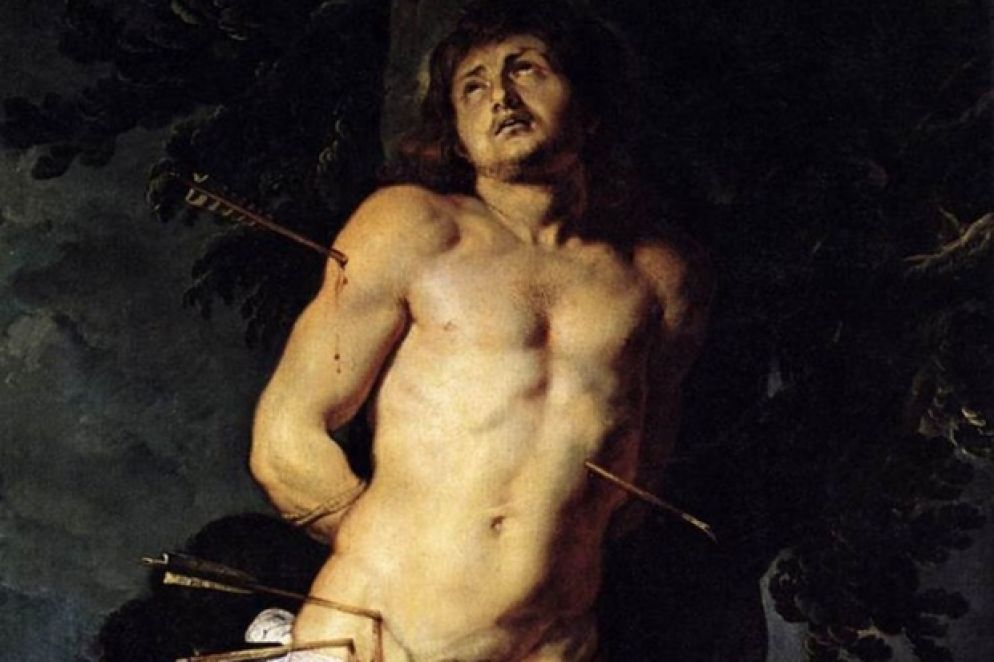 San Sebastiano secondo Rubens - Archivio
