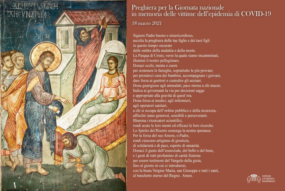 La preghiera per le vittime del covid - Ufficio liturgico nazionale della Cei