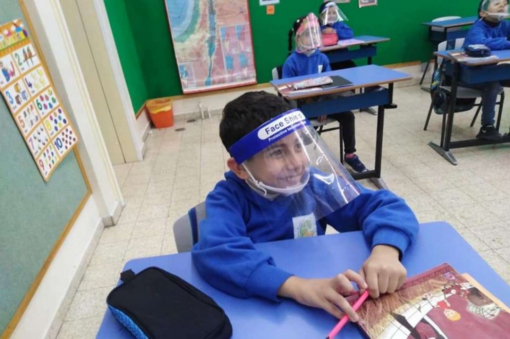 Gli studenti dell'istituto Effetà di Betlemme nei mesi della pandemia - Fondazione Giovanni Paolo II