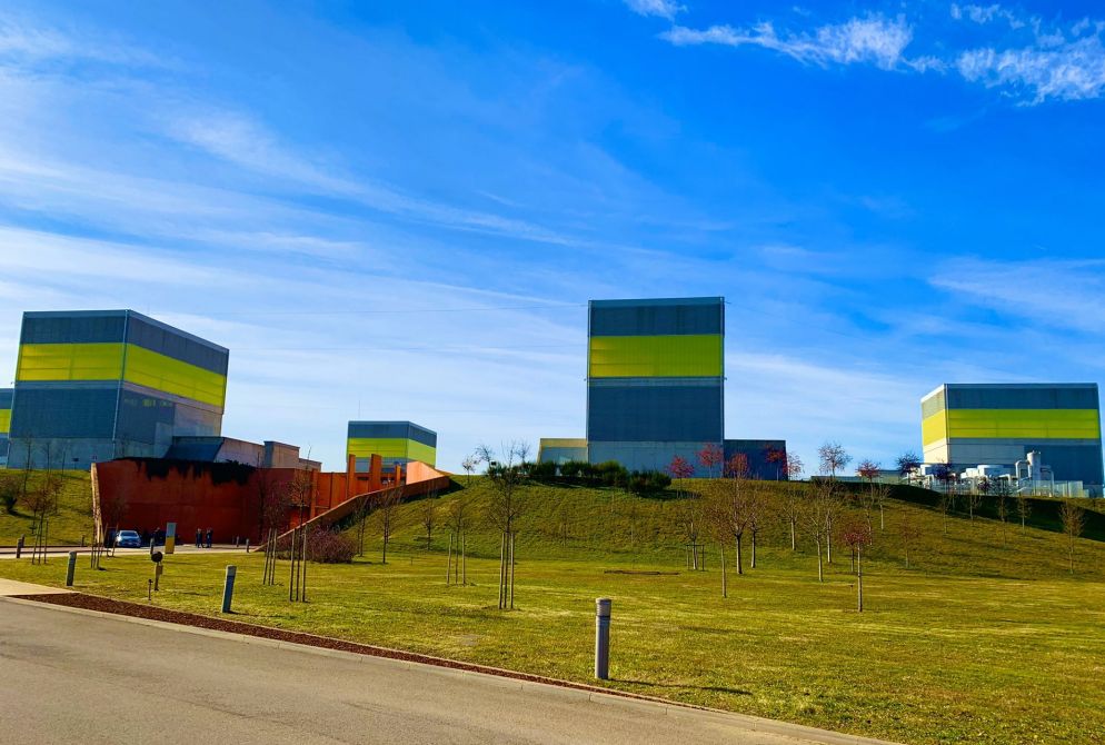 L'ingresso del Green Data Center di Eni a Ferrera Erbognone - Eni