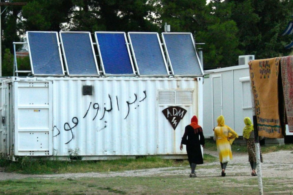 Il campo profughi di Diavala, 12 km da Salonicco - F.G.