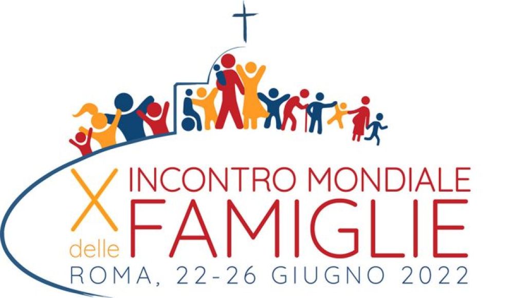 Il logo dell'Incontro delle famiglie del 2021