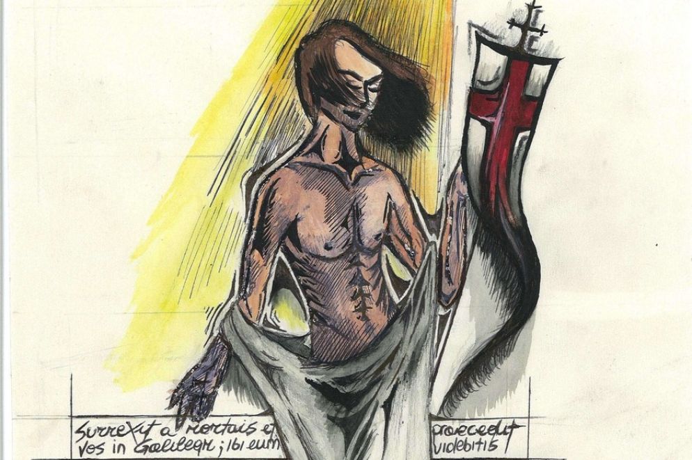 Uno dei disegni realizzati da bambini e ragazzi della Casa Famiglia “Mater Divini Amoris” e della Casa Famiglia “Tetto Casal Fattoria” - Libreria editrice vaticana