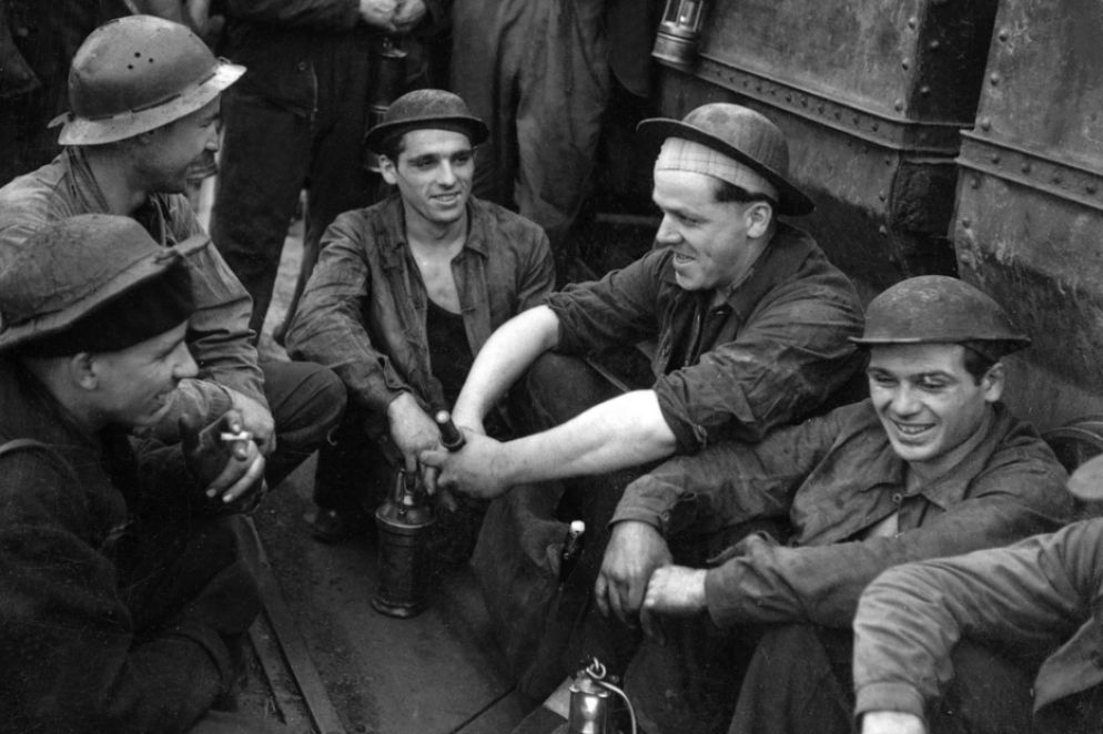 Minatori presso Lens negli anni Cinquanta - Chm - Lewarde