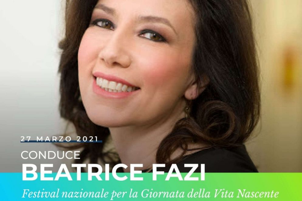 Beatrice Fazi, conduttrice del Festival il pomeriggio del 27 marzo