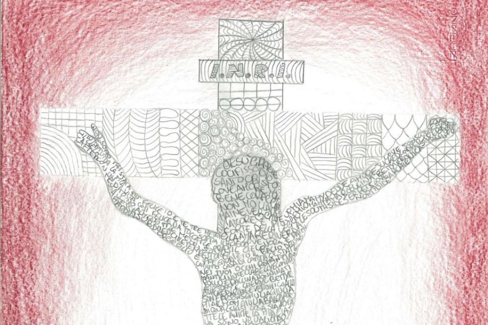 Uno dei disegni realizzati da bambini e ragazzi della Casa Famiglia “Mater Divini Amoris” e della Casa Famiglia “Tetto Casal Fattoria” - Libreria editrice vaticana