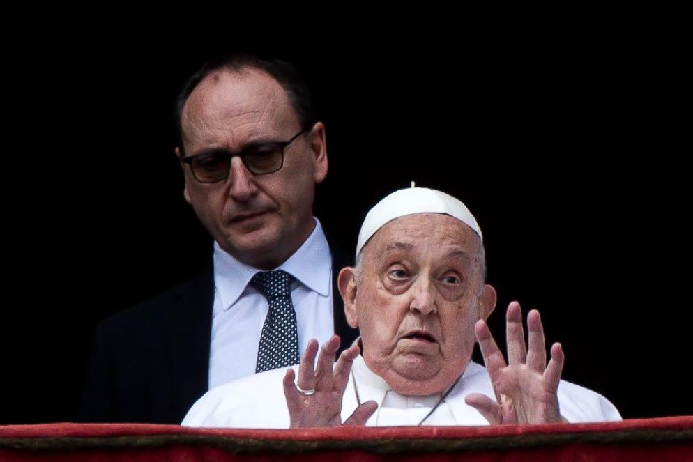 Papa Francesco il giorno di Pasqua - ANSA