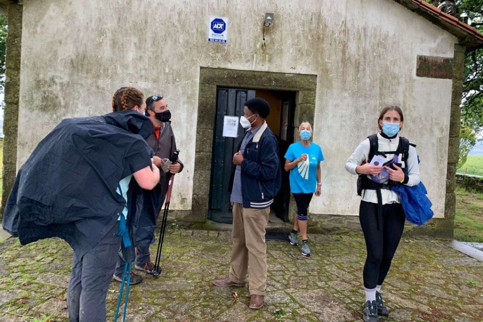 I pellegrini lungo il Cammino di Santiago durante l'Anno Santo compostelano - @CatedraldeSantiago