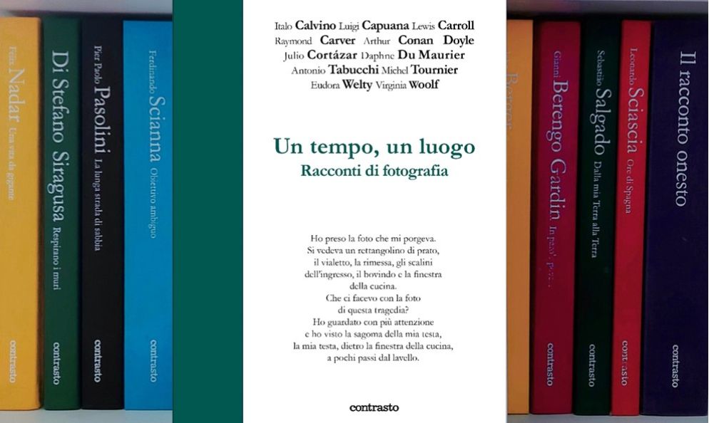 La copertina del libro "Un tempo, un luogo" - Contrasto