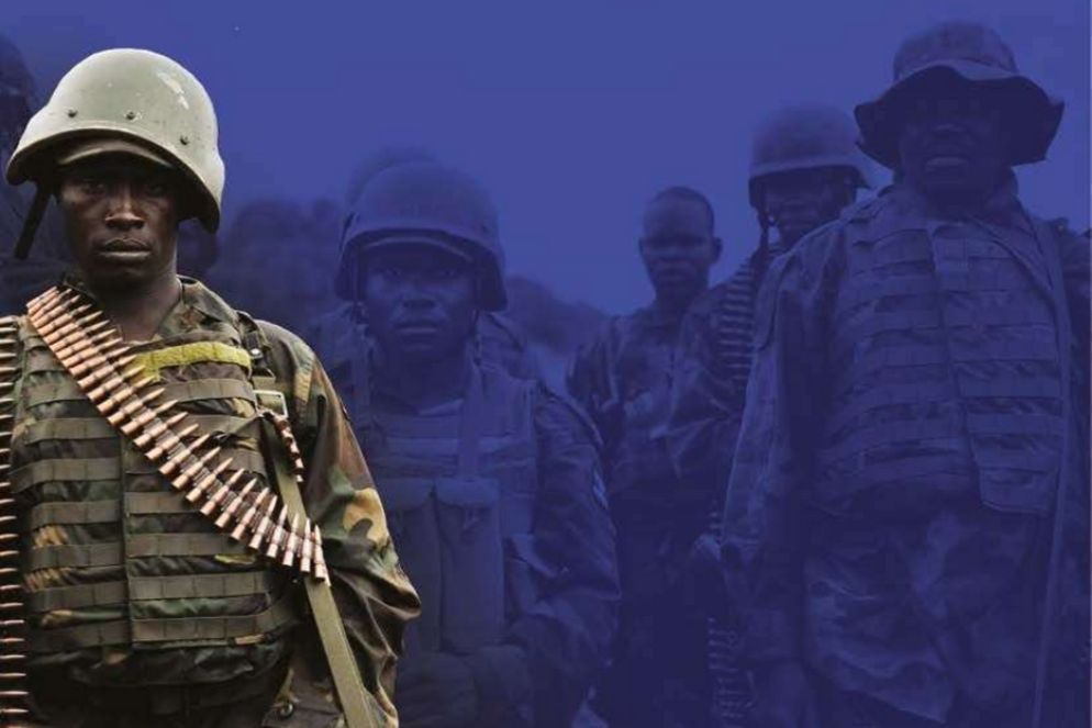 Soldati ugandesi della missione dell’Unione Africana liberano Kurtunwaarey in Somalia dal gruppo terroristico Al Shabaab, il 31 agosto 2014. - Aiuto alla Chiesa che Soffre (ACS)