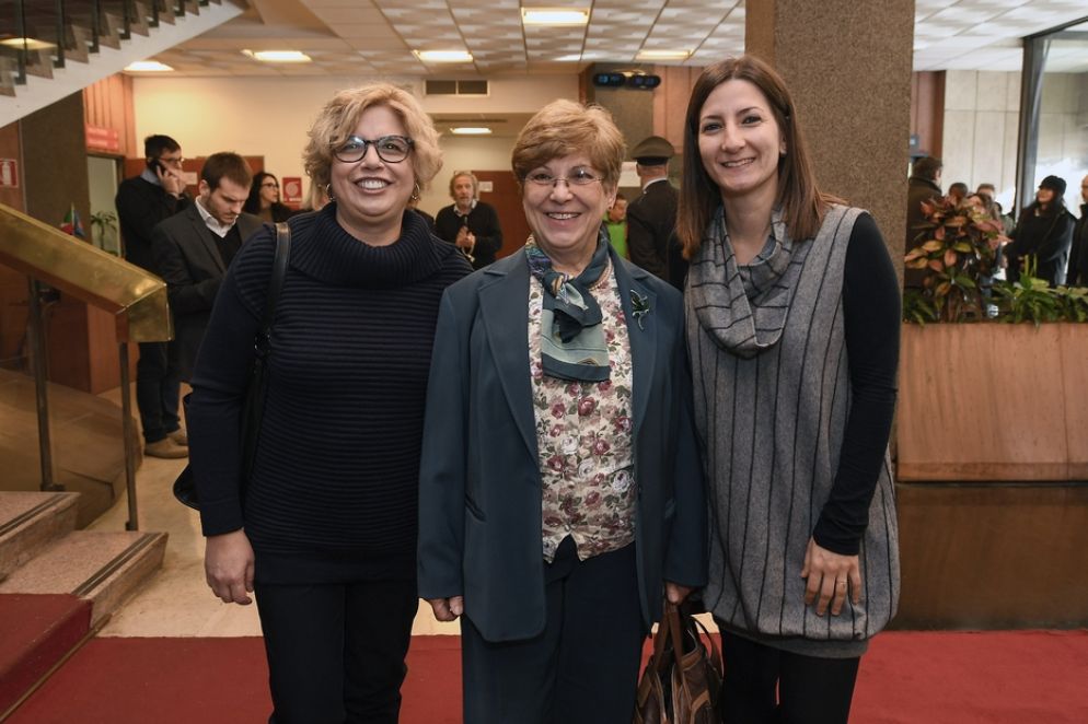 Concetta Castilletti, Maria Rosaria Capobianchi e Francesca Colavita, le tre ricercatrici dello Spallanzani che hanno isolato il corona virus - Fotogramma/Luigi Mistrulli