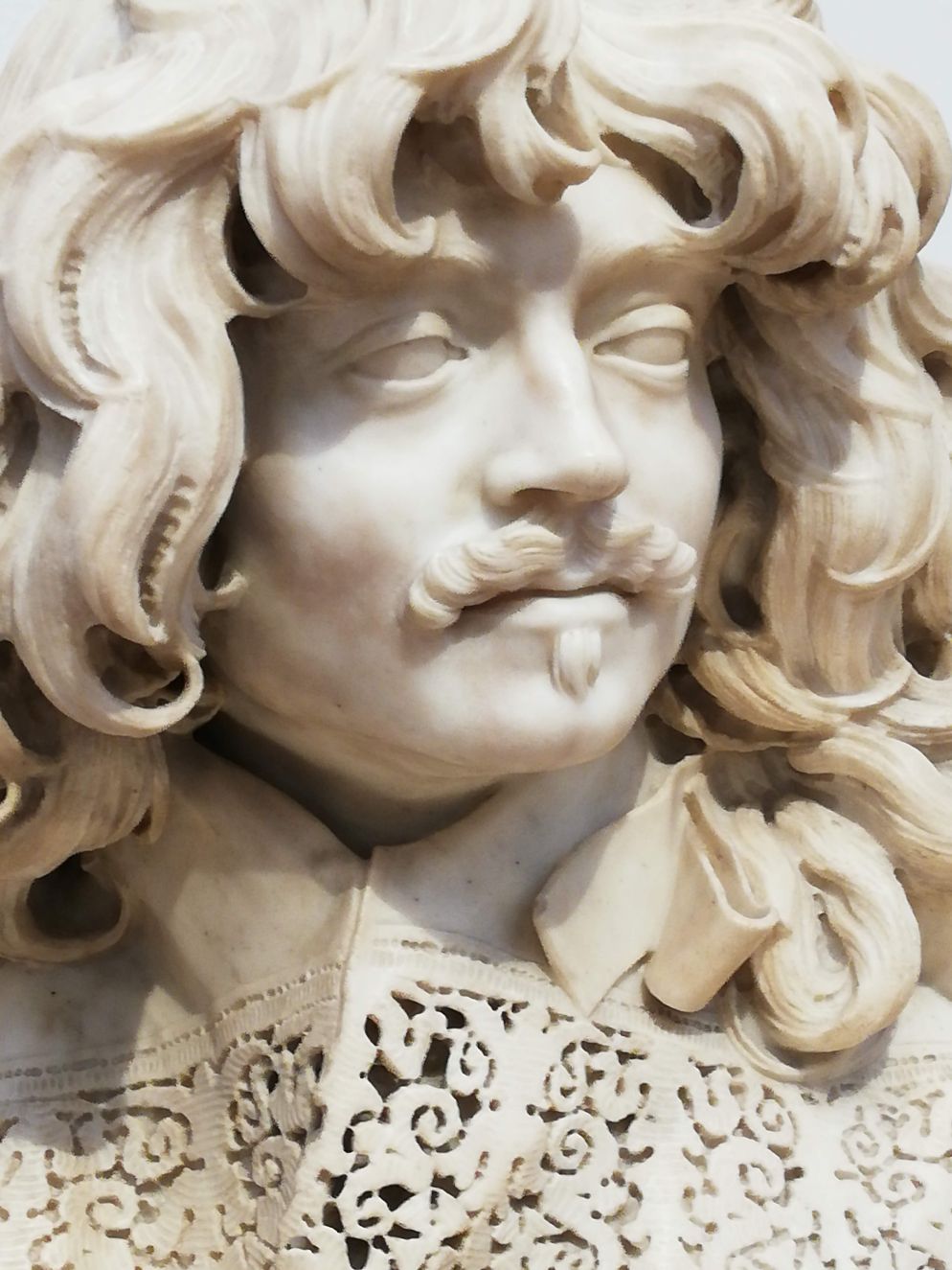 Gian Lorenzo Bernini, «Ritratto di Thomas Baker» (Londra, Victoria & Albert Museum, particolare) - .