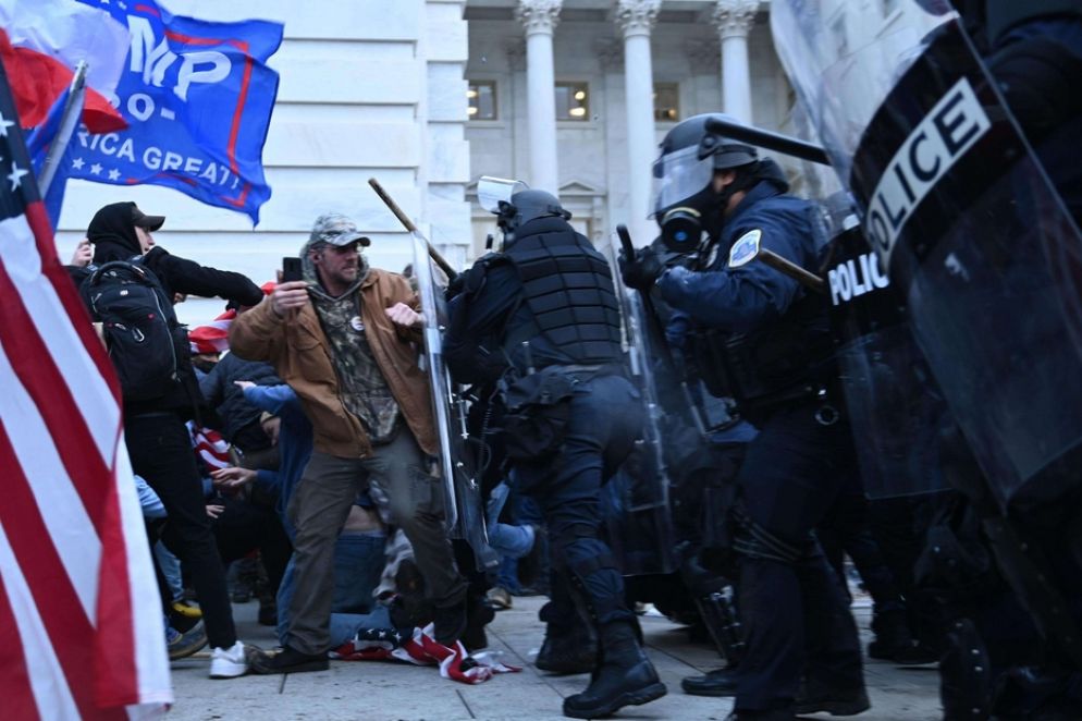 Disordini alla Casa Bianca - Ansa