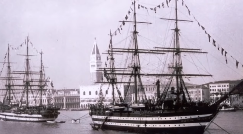 Amerigo Vespucci e Cristoforo Colombo - Marina Militare