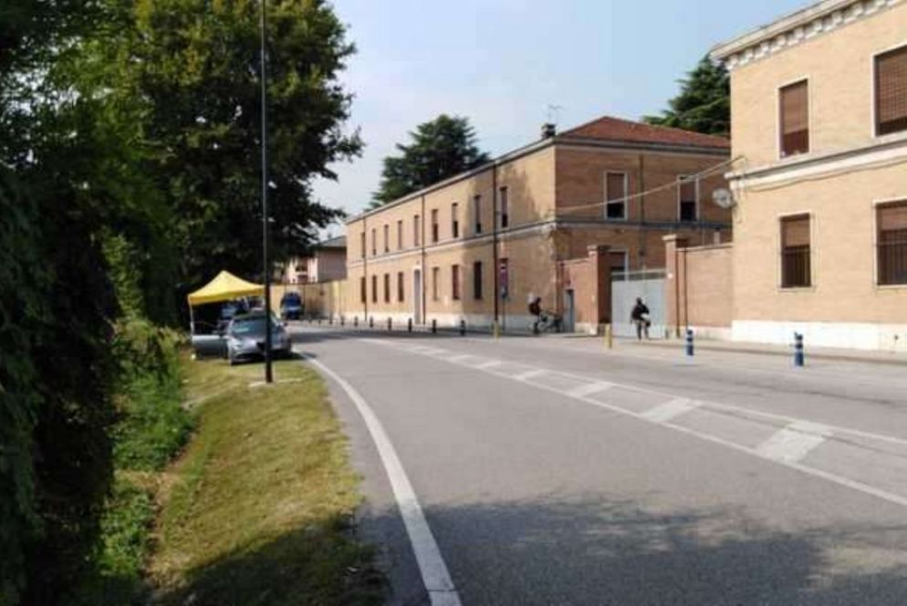 L'ex caserma Serena a Treviso