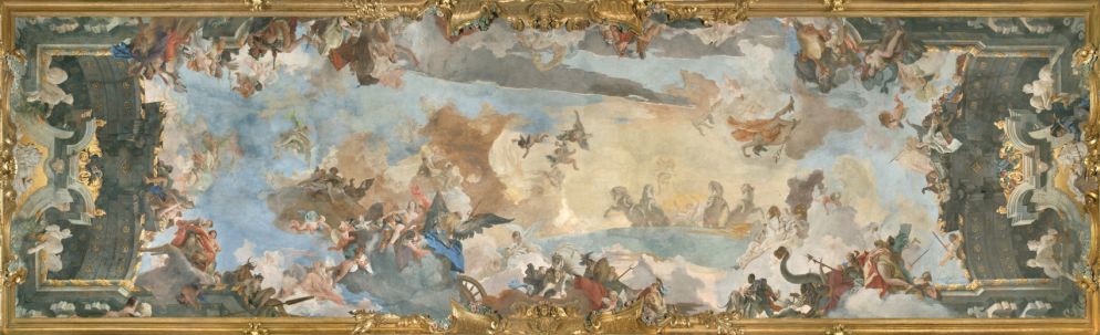 Giambattista Tiepolo, “La corsa del Carro del Sole”, Palazzo Clerici, Milano