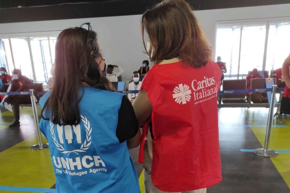 Caritas e Unhcr hanno collaborato per rendere possibile questo arrivo - Caritas italiana