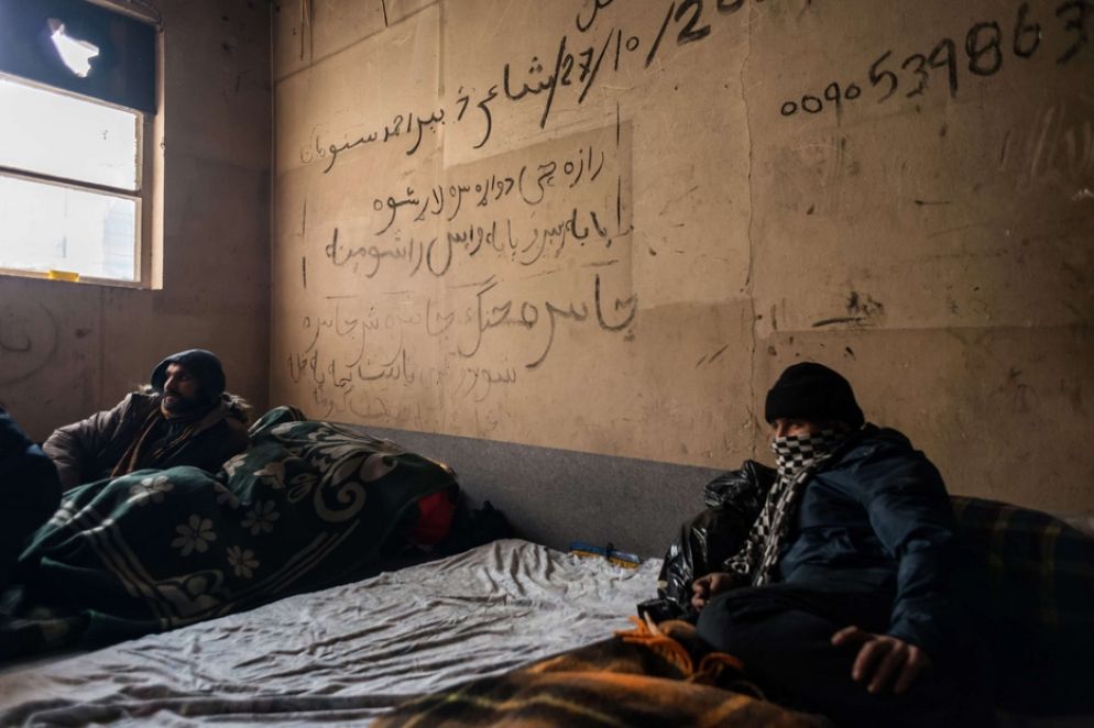 Migranti afghani nel campo profughi di Bihac, in Bosnia Erzegovina / - Matteo Placucci / Ipsia - Caritas