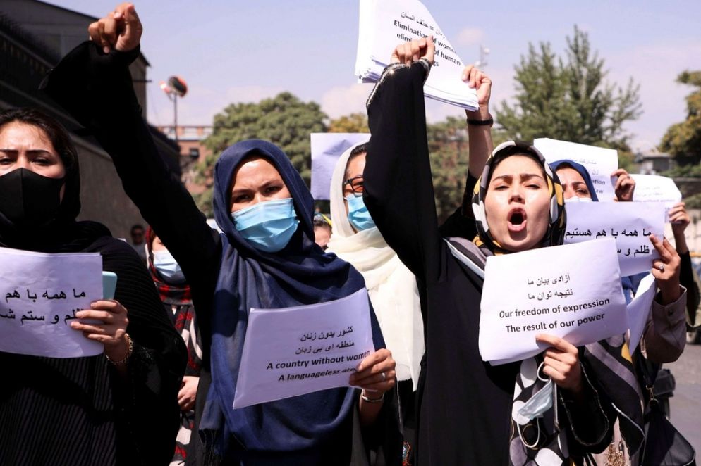 La manifestazione delle donne a Kabul - Reuters