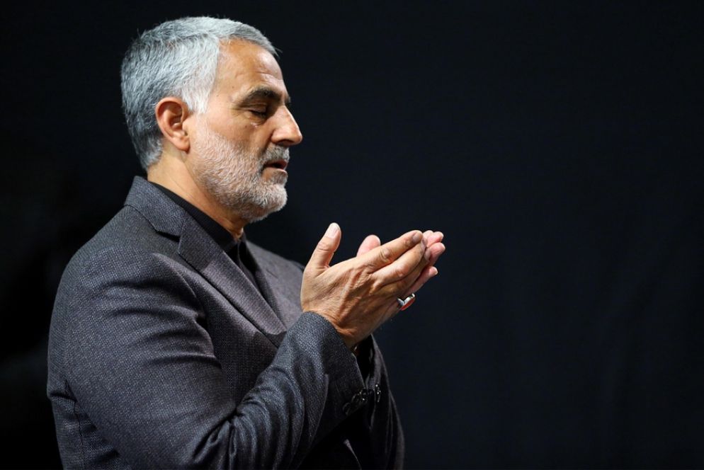Il generale Soleimani in una foto d'archivio - Ansa