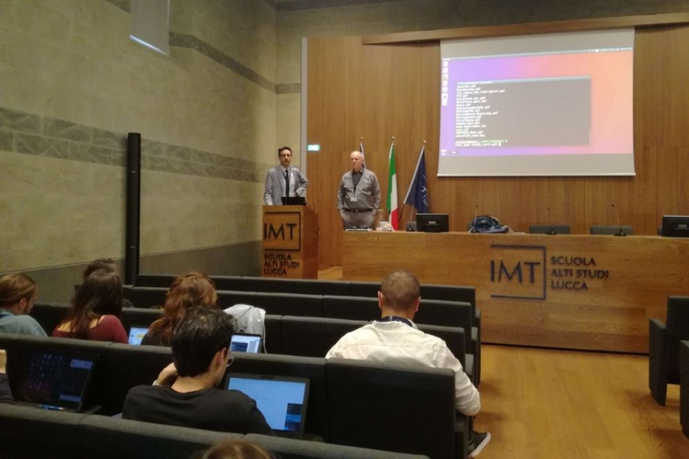 Una delle aule dell'IMT - .