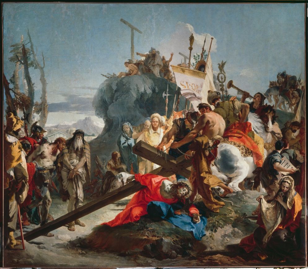 Giambattista Tiepolo, “La salita di Cristo al Calvario”, Sant’Alvise, Venezia - Cameraphoto Arte Venezia