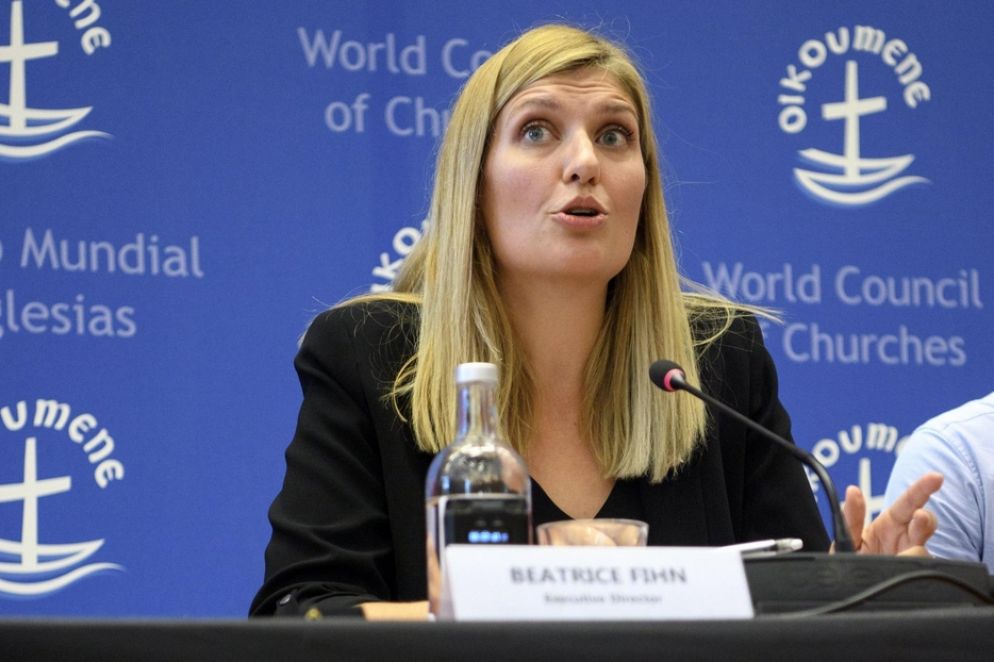 La Nobel Beatrice Fihn, direttrice di Ican - Ansa