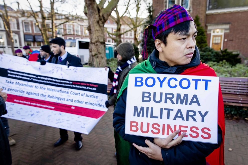 Proteste contro il regime militare del Myanmar (Ansa) - Ansa