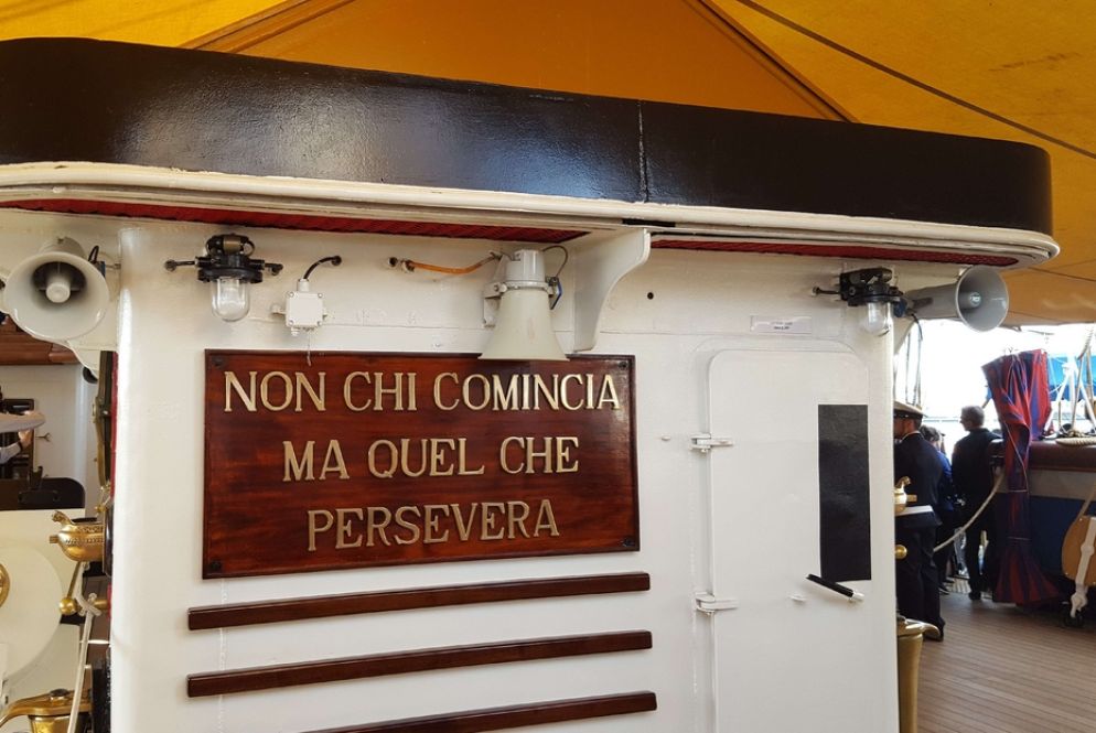 Il motto dell'Amerigo Vespucci - Vincenzo Grienti