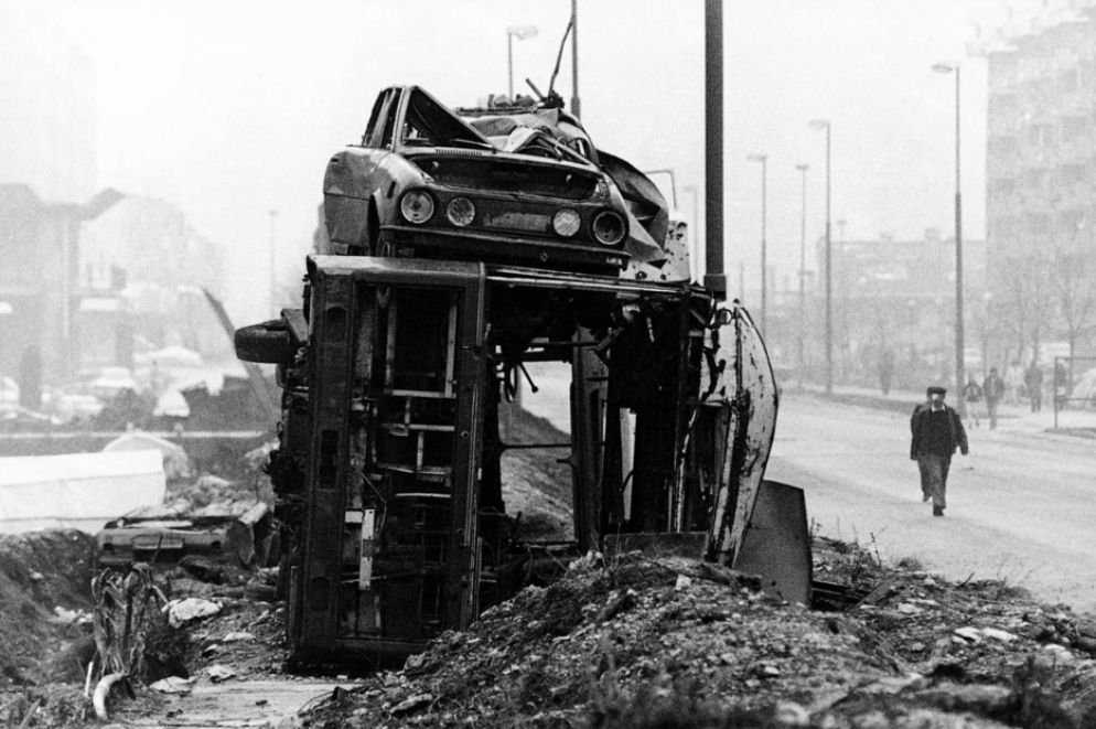Il Viale dei cecchini a Sarajevo nel 1994 - Del Giudice