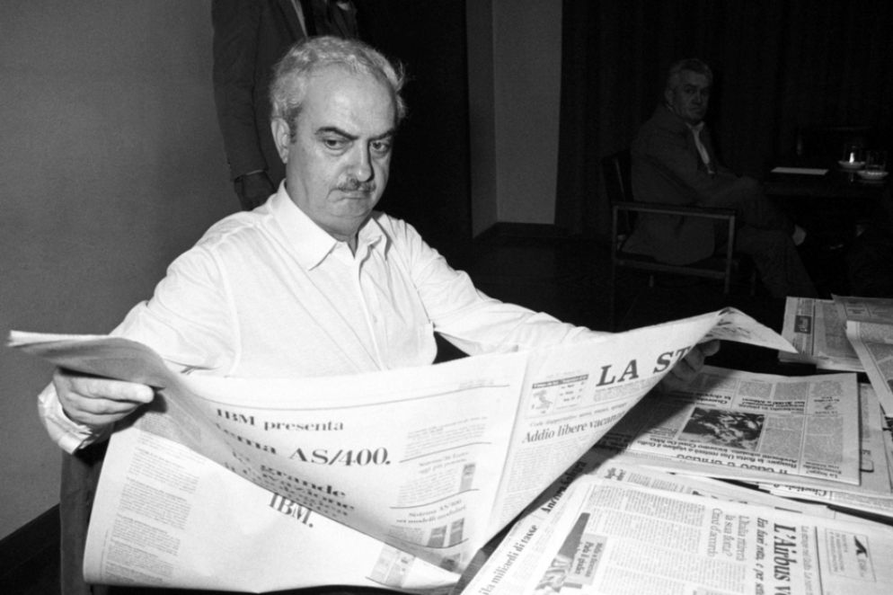 Emanuele Macaluso in una foto del 1988 - Archivio Ansa
