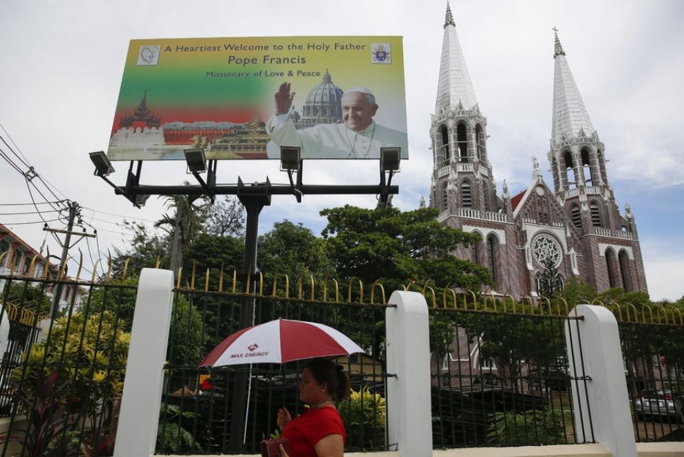 Nel 2017 la visita di Papa Francesco in Myanmar - Ansa