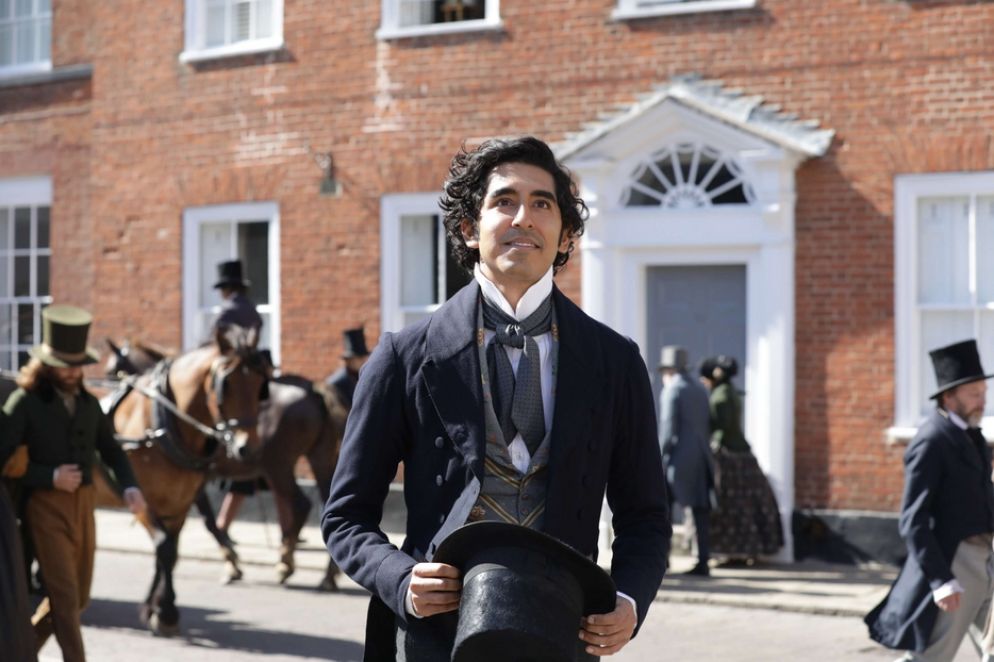 Dev Patel nel film "La vita straordinaria di David Copperfield" - .