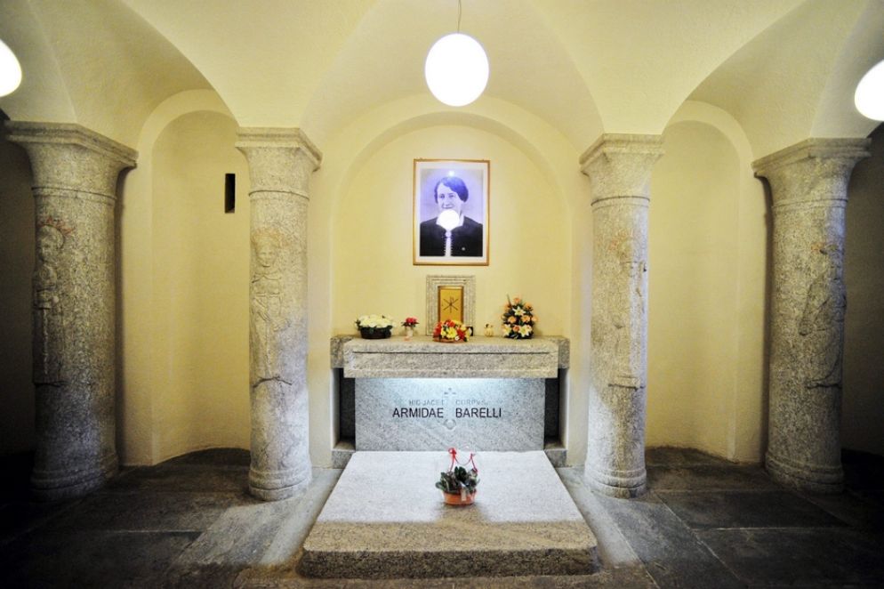 La tomba di Armida Barelli nella cripta dell'Università Cattolica - .